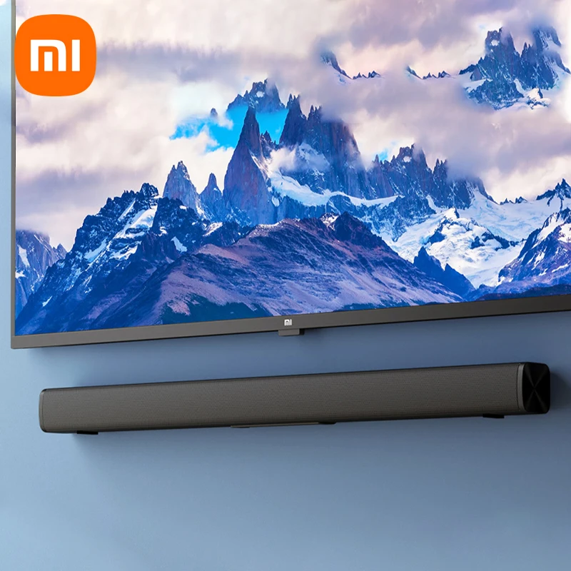 

Xiaomi Redmi TV Speaker Full Range Wall Mounted Desktop Black Matte Duct S/PDIF AUX BT5.0 Stereo Soundbar Audio Home Theater