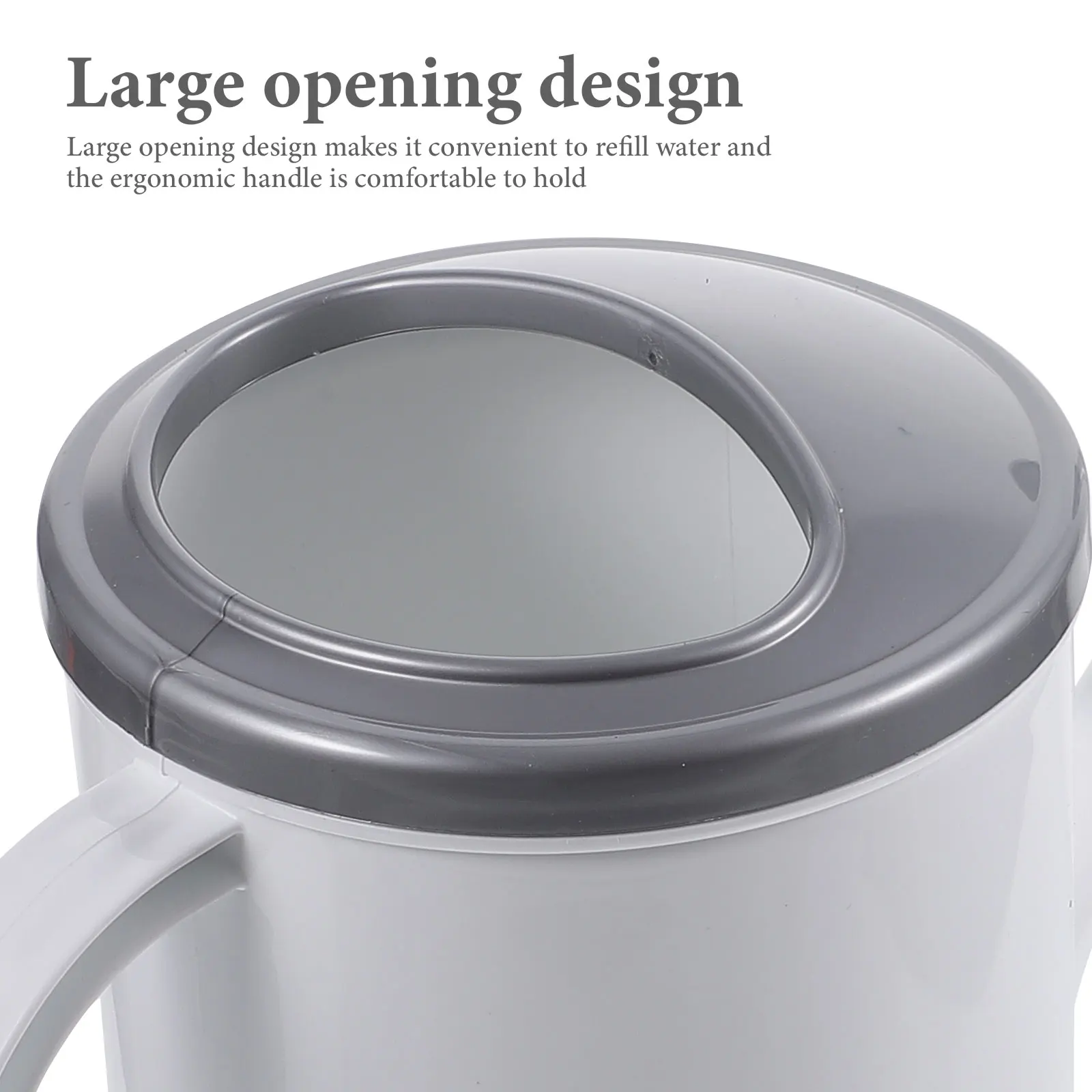 

Stable Plastic Long Spout Watering Can For Indoor Outdoor Garden Durable Leakproof Ergonomic Handle Easy Refill Spray Pot Kettle