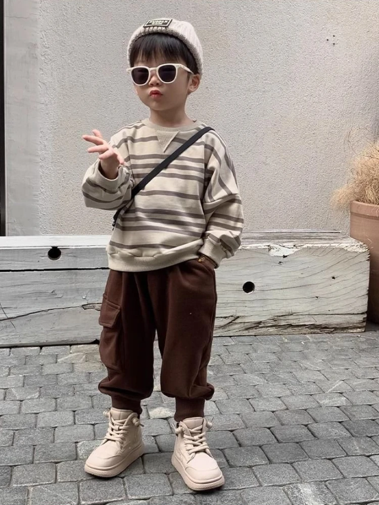 2026 Kids Warm Winter Boots Fleece Lined Snow Boots for Boys Girls Short Mid Calf Boots Autumn Winter New Arrival