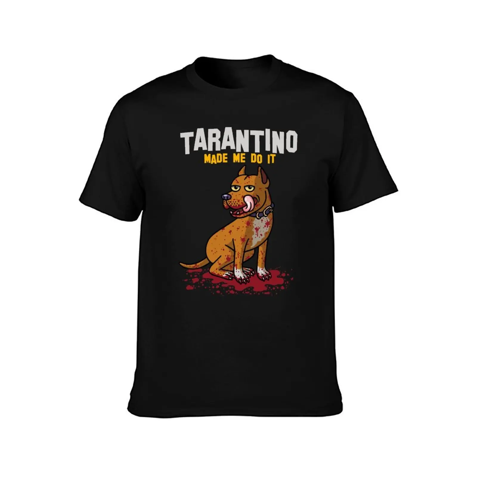 Tarantino made me do it T-Shirt Plus Size Street Style Tee T-Shirt