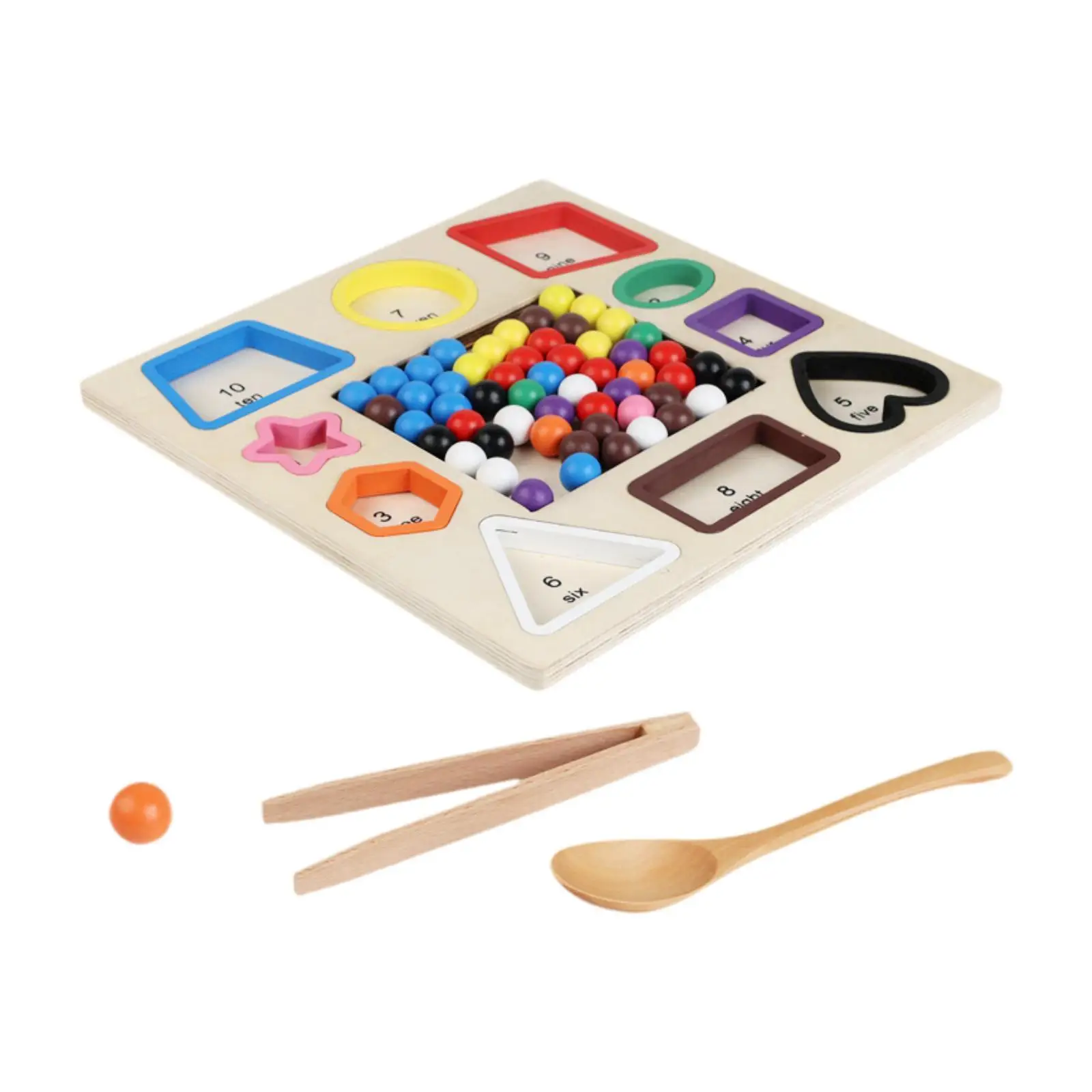 Giochi di smistamento dei colori Gioco da tavolo in legno Attività Puzzle Board Giocattoli per l'apprendimento precoce Giocattoli di abbinamento dei colori per età 3+ Regalo di compleanno