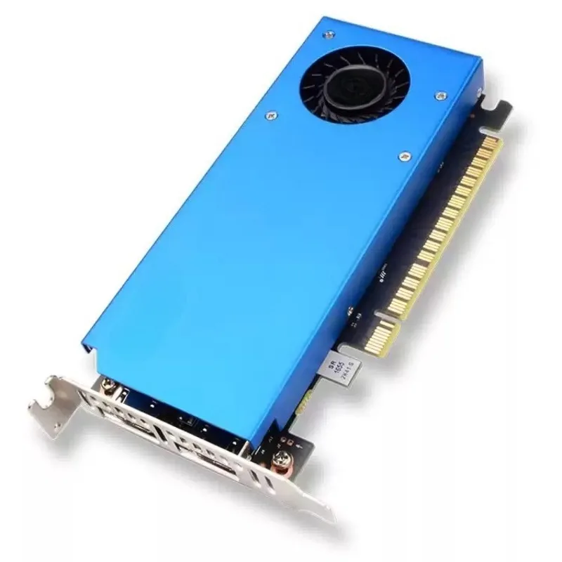 Sorui Low‑Profile Half‑Height Industrial Graphics Card, 12G/8G DDR6 PCIe GPU Card for OPS, Industrial PC, Small Chassis Desktop