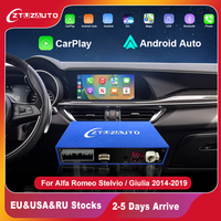 2024 Wireless Carplay for Alfa Romeo Stelvio & Giulia 2014 - 2019 Models Android Auto Mirror Link AirPlay Car Play Function  Box