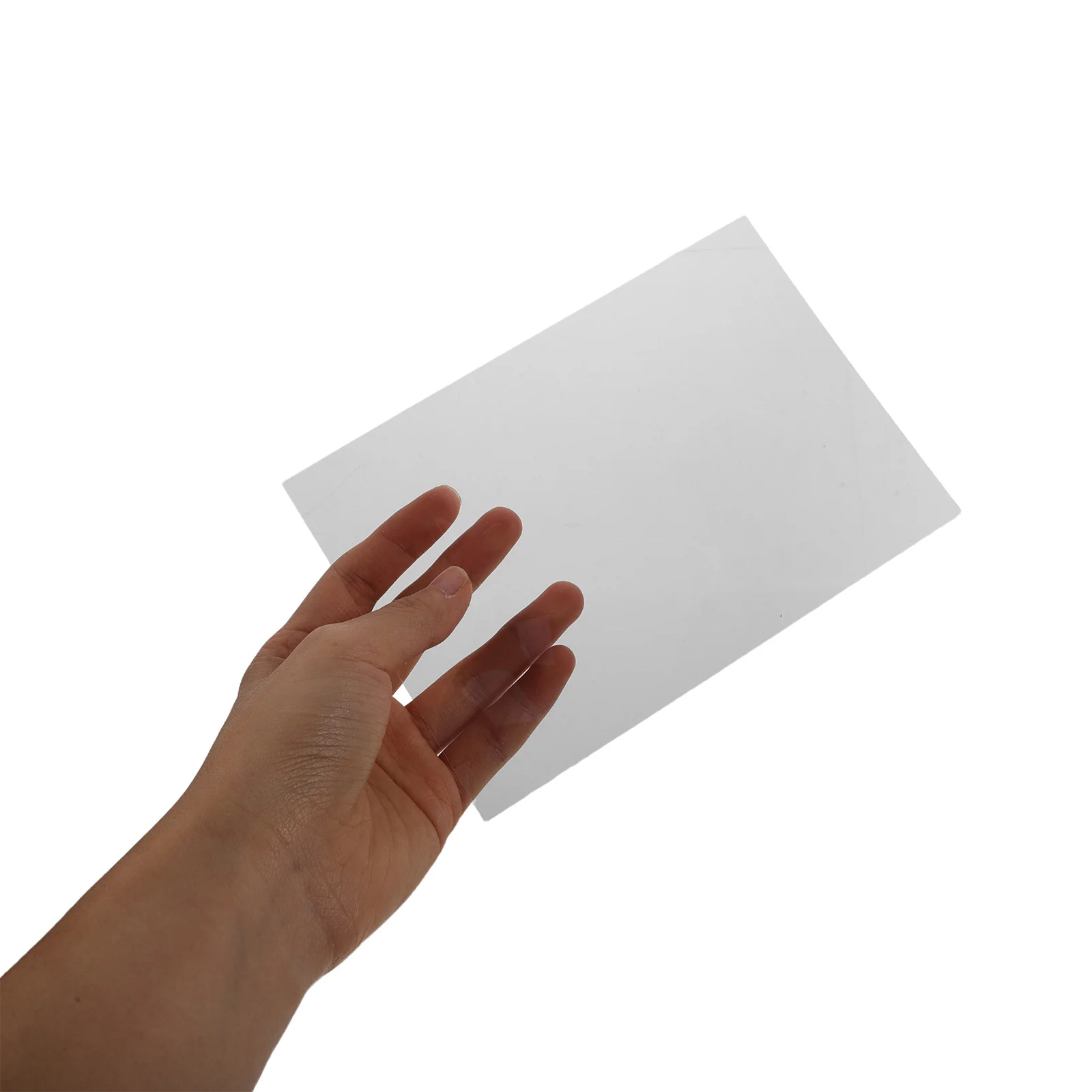 

10Pcs Clear Transparent Acetate Sheets Flexible Craft Film for Scrapbooking Card Making Cake Wrap Mixed Media Art Projects Heat