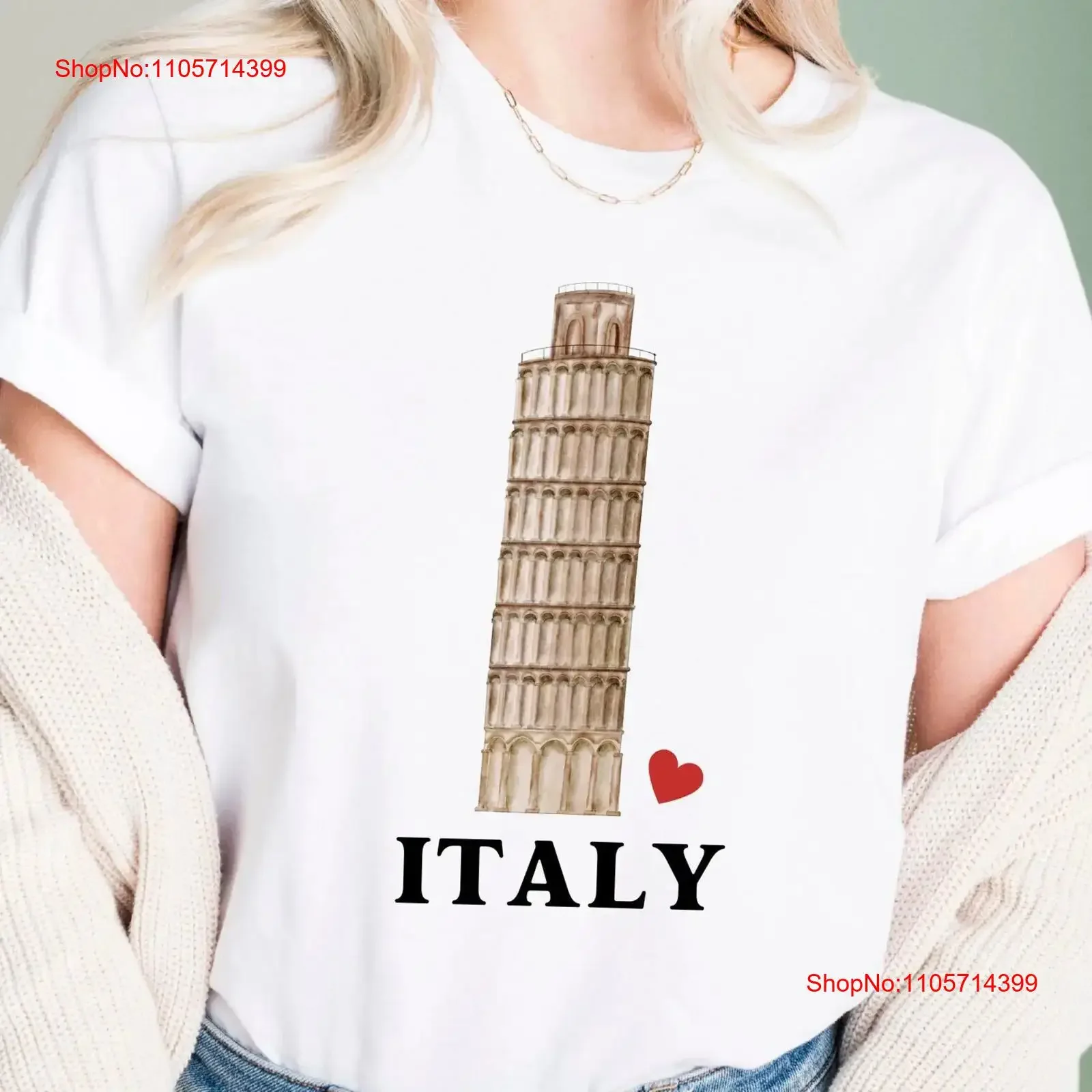 Italy Pisa Tower T Shirt Ancient Rome Travel To TourisT Leaning Of World Traveler vintage Washed homme Stylish Stretched Soft