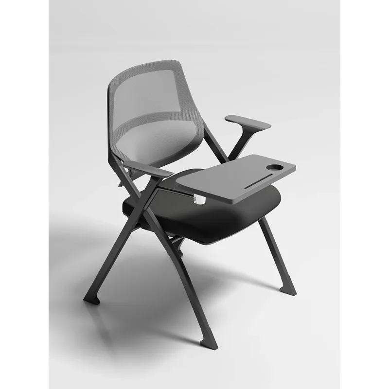 Folding training chair with table board, table and chair, table and stool integrated with writing board chair, training chair, f