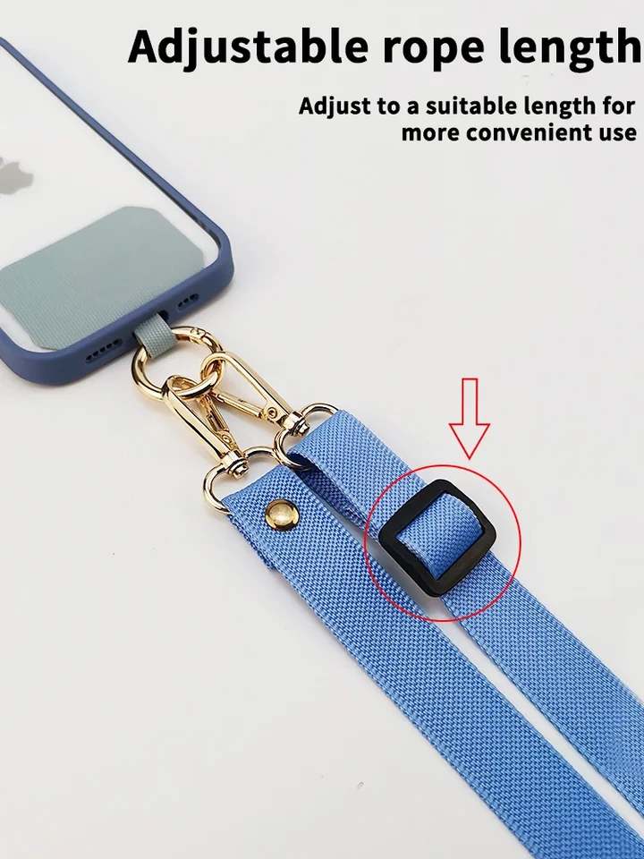 Universal Adjustable Phone Lanyard Crossbody Neck Strap Anti-lost