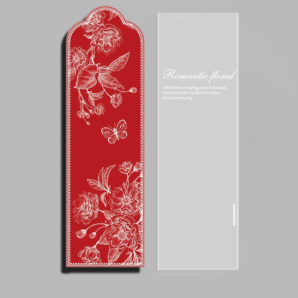 

10pcs Transparent Flower Packaging Bags Waterproof Romantic Bouquet Wrapping Bags Plastic Paper Card Flower Arrangement Bags
