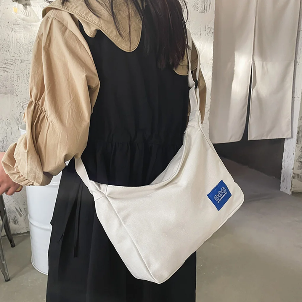 Borsa a tracolla di grande capacità in stile Casual borsa a tracolla borsa regalo di compleanno bianco grande