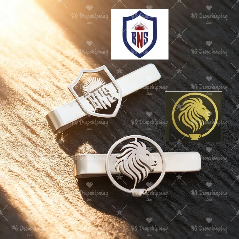 

Зажим для галстука с индивидуальным логотипом, персонализированная фотография, мужские украшения, нержавеющая сталь, свадебные украшения, подарки на День святого Валентина