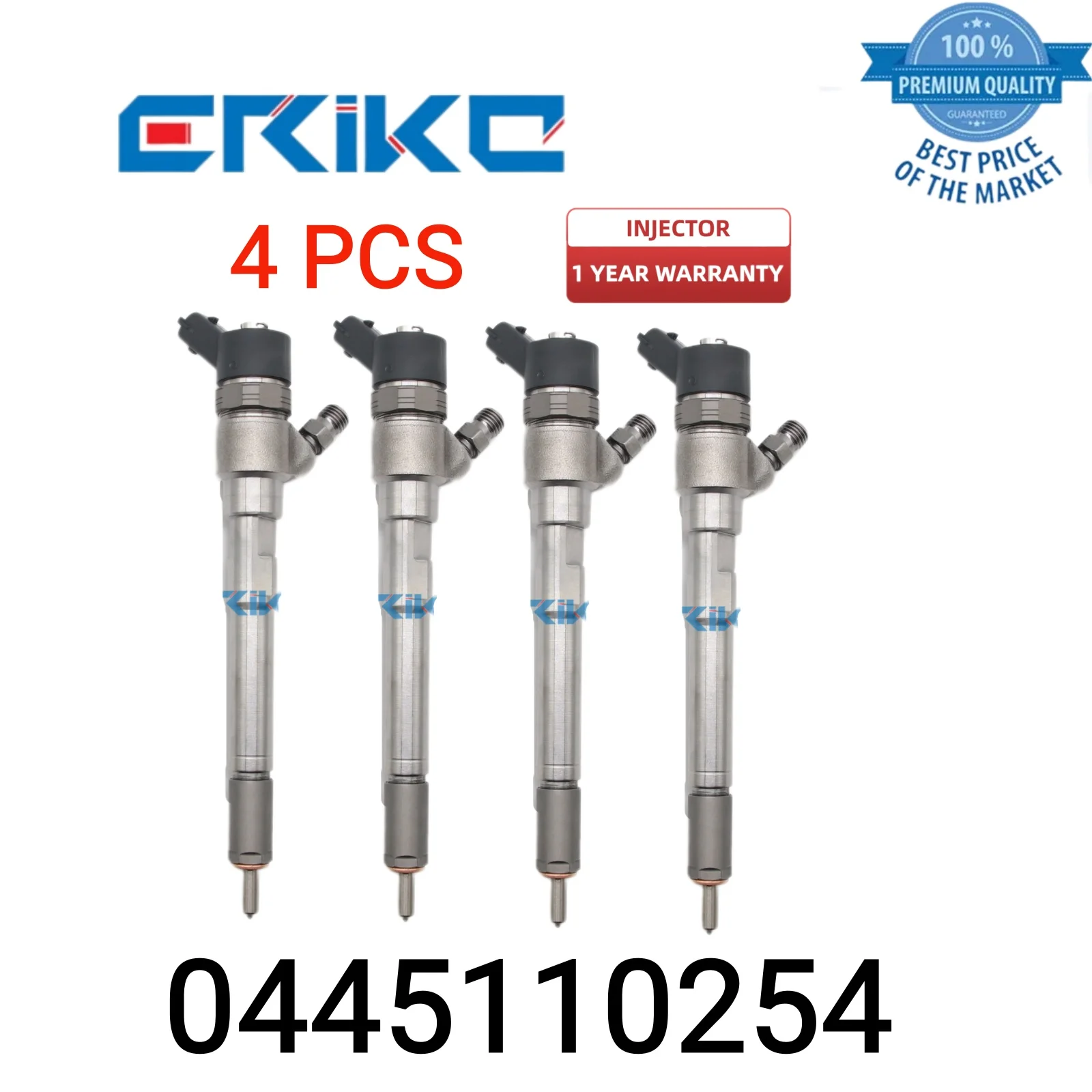 

4 PCS 0445110254 Auto Injection 0 445 110 254 Fuel Oil Injector 0445 110 254 Diesel Fuel Injectors for PSA GROUP HYUNDAI