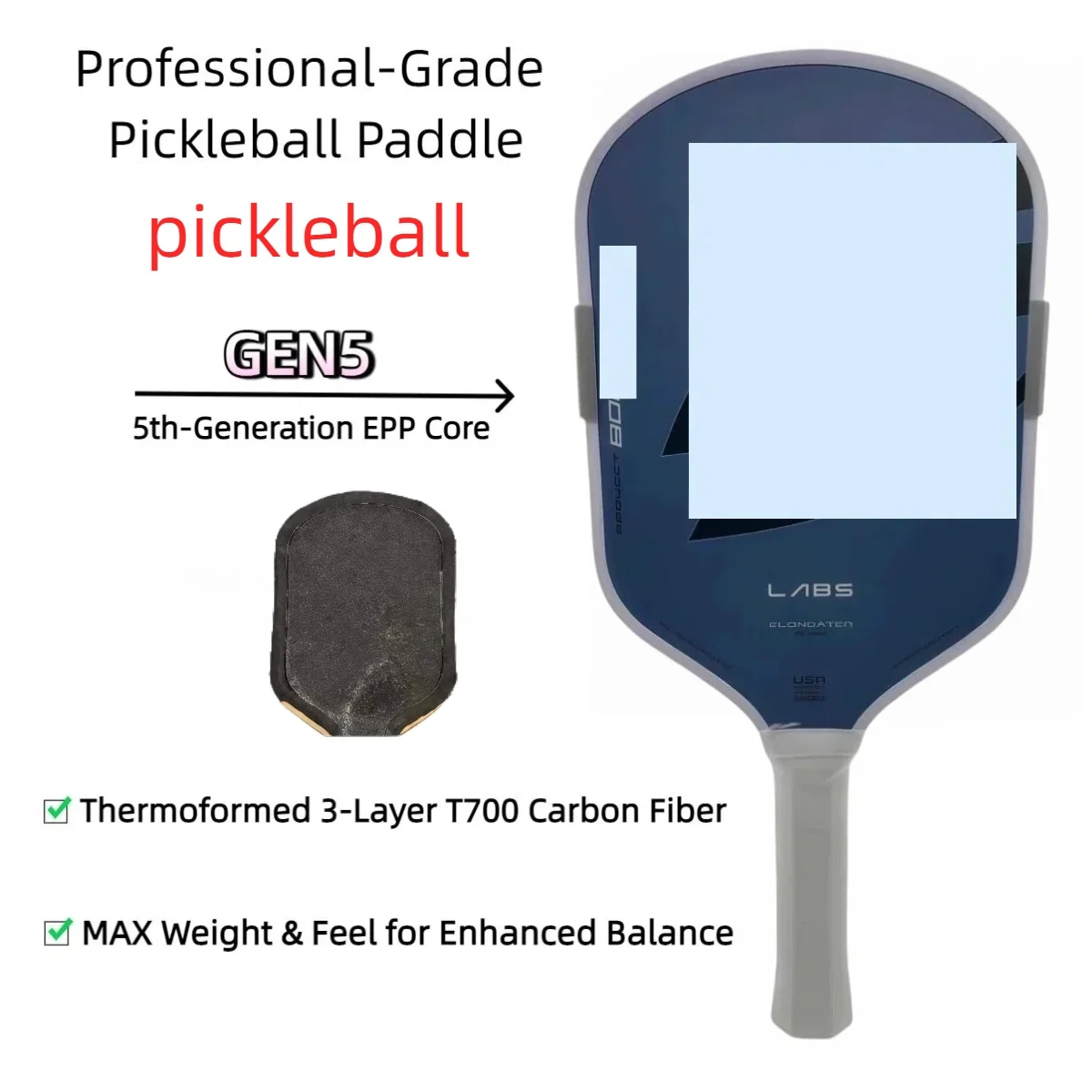 gen-5-hot-pressed-t700-carbon-fiber-pickleball-paddle