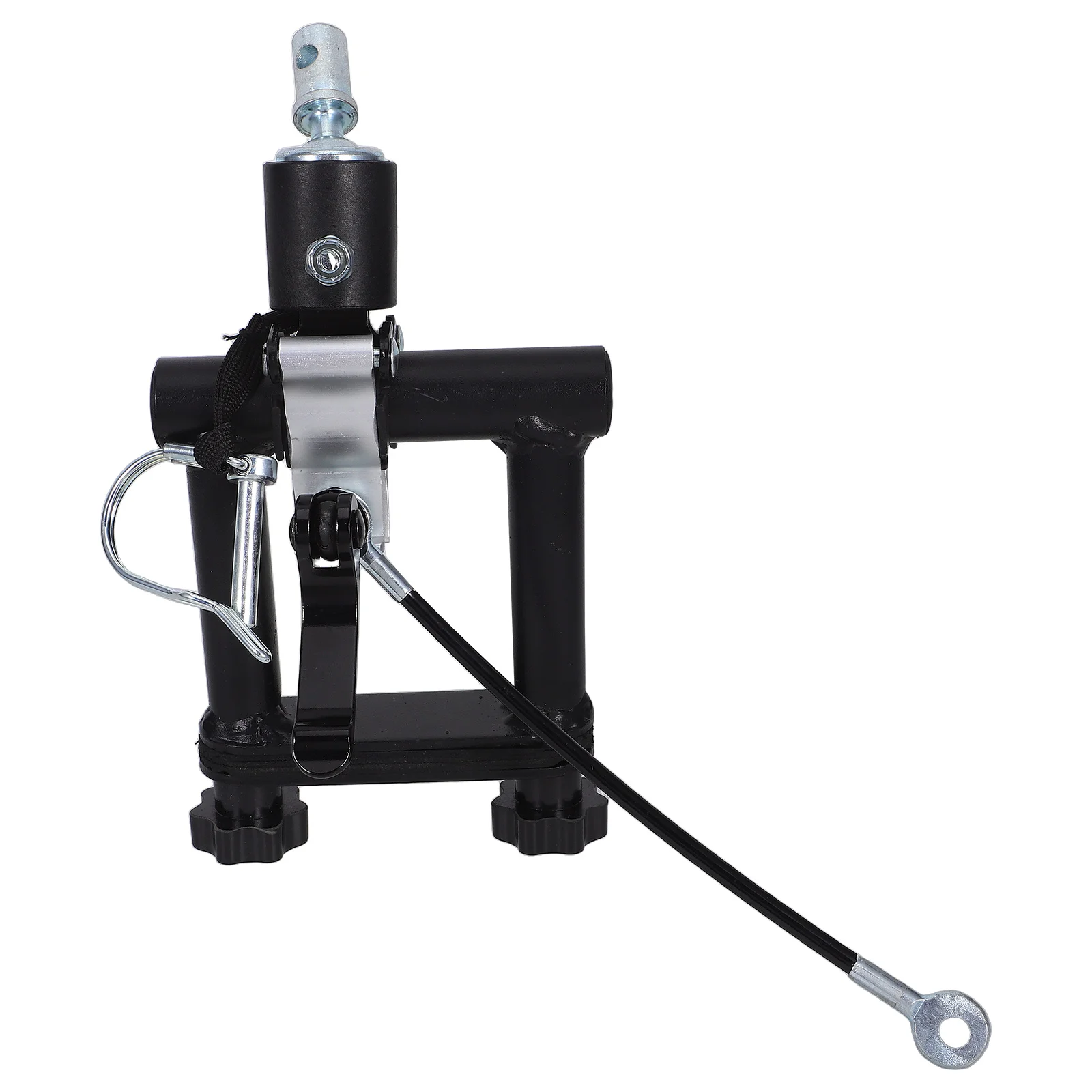 1 conjunto universal de acoplador de reboque de bicicleta, adaptador de conector de engate para carrinho de carga de bicicleta, fácil instalação, desmontagem rápida