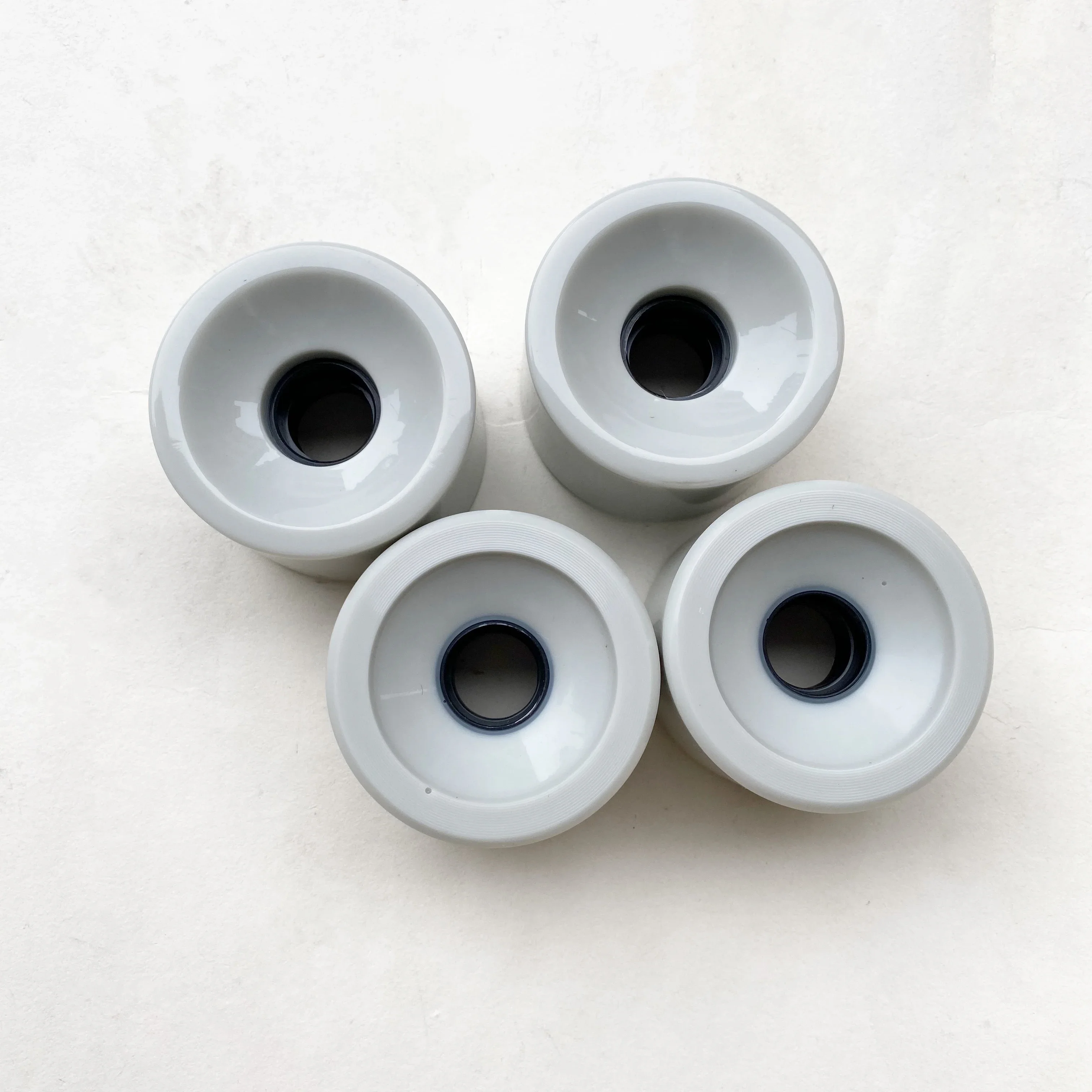 70mm high rebound longboard wheels 70*51mm 80% rebound at 78AA hardness square lip type skateboard wheels