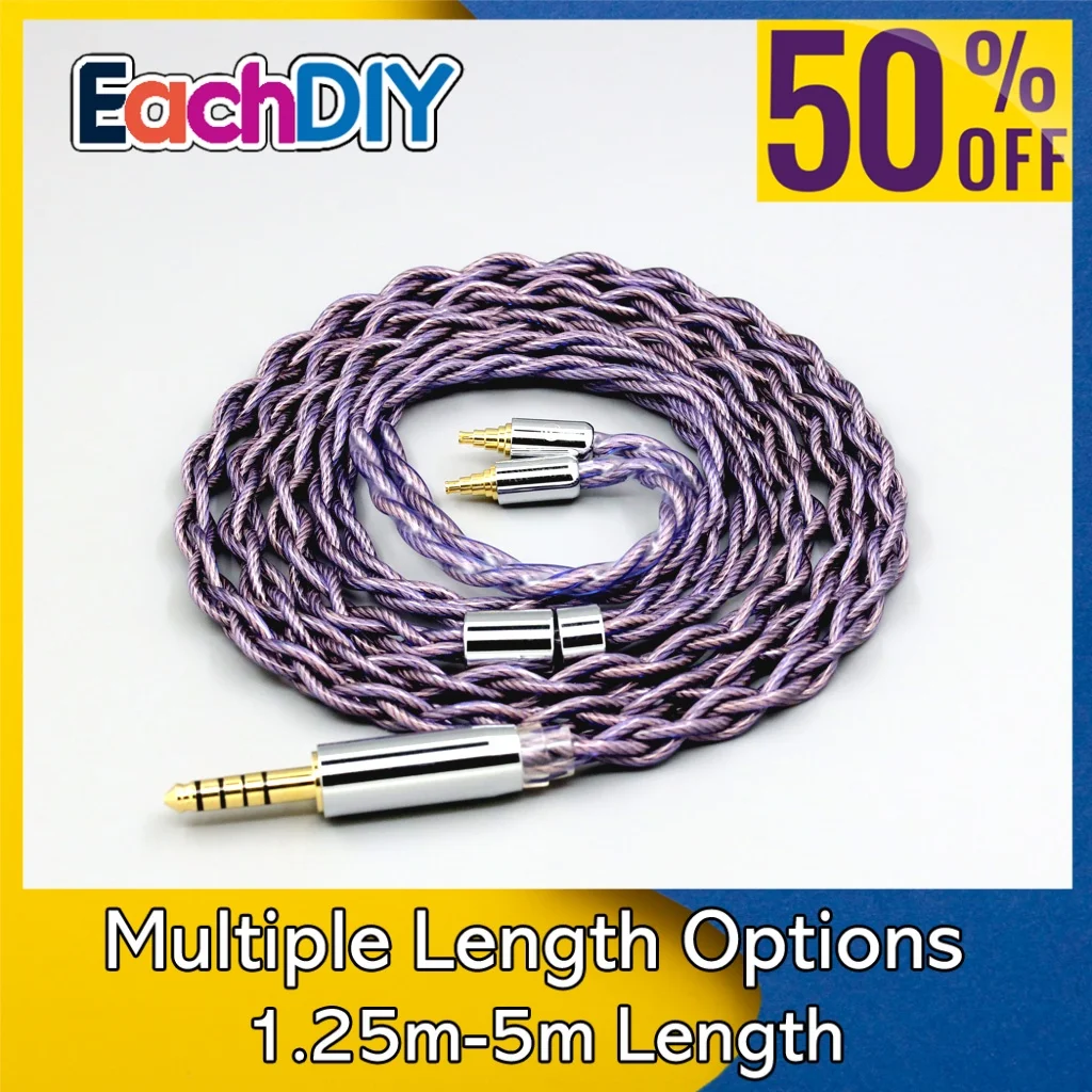 

Type2 litz 7N OCC Headphone Earphone Cable For Sennheiser IE40pro IE40 Pro LN007858