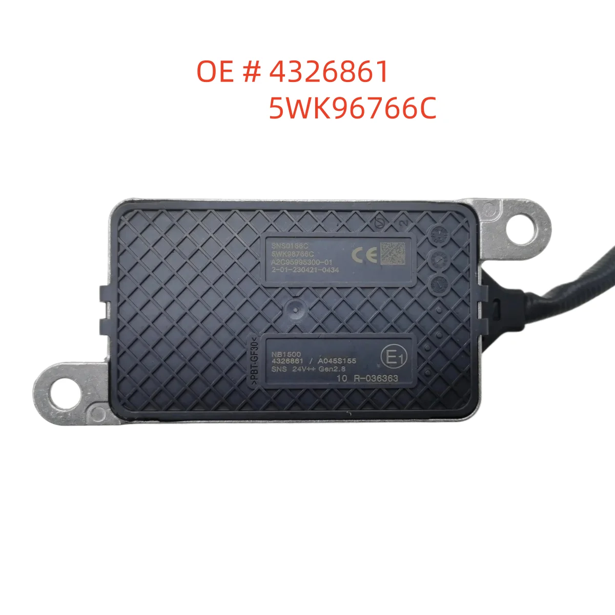 

High quality Brand New 24V 4326861 5WK96766C Nitrogen Oxide Sensor For CUMMINS