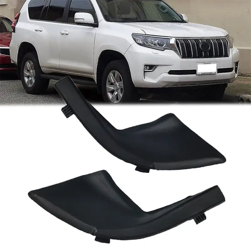 1 Pair Windshield Wiper Side Cowl Cover Black Plastic For Toyota Land Cruiser Prado 150 2010-17 2016 2015 2014 2013 2012 2011