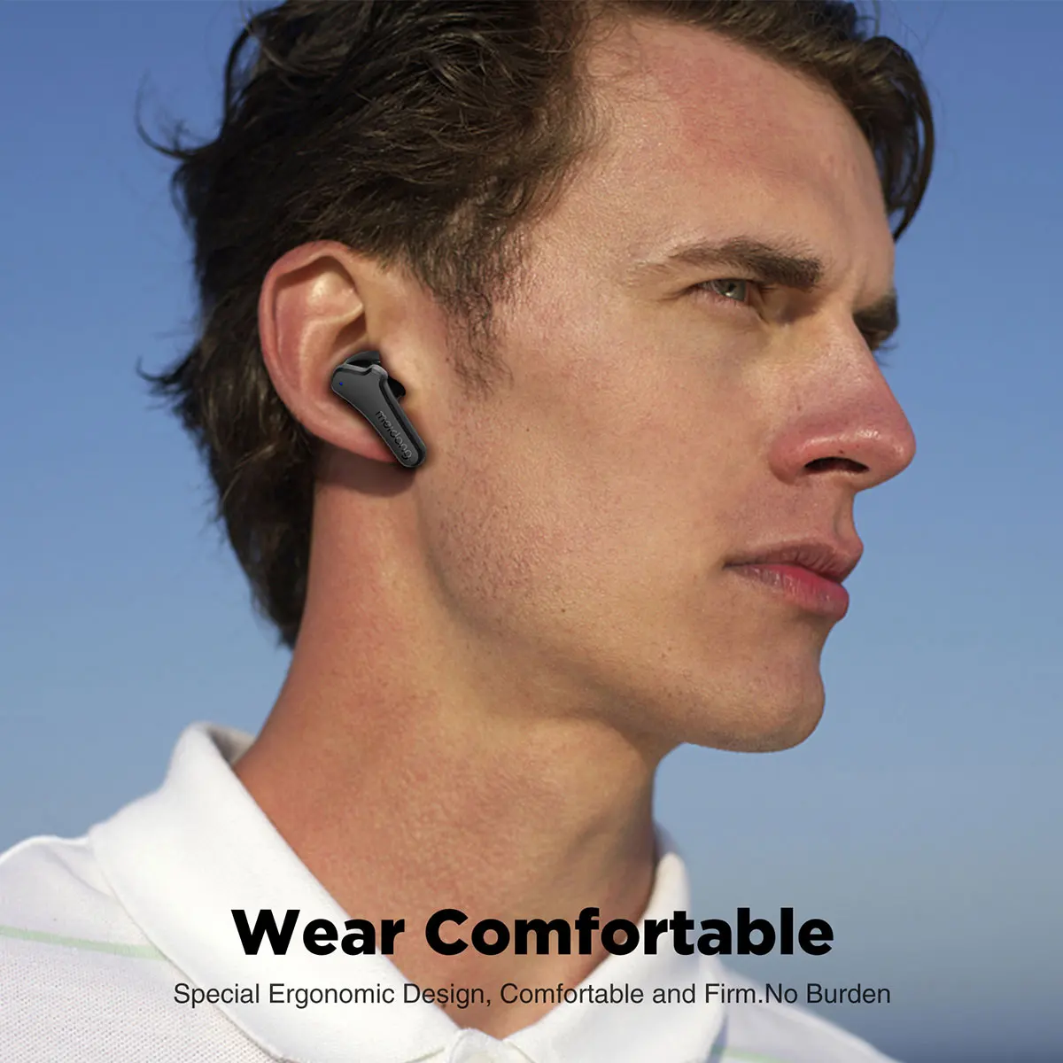 Meidong Oleh Cowin BT006 TWS Earphone Bluetooth Fone Headphone Nirkabel Headset Gaming Earbud untuk Earphone Android Xiaomi