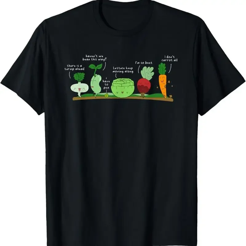 Vegetable Puns Funny Veggie Vegan Apparel for Women or Men T Shirt