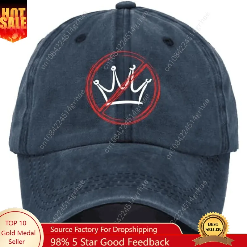 

No Kings Hat, No Kings in America Cap Pro Democracy Graphic Immigrant Baseball Caps