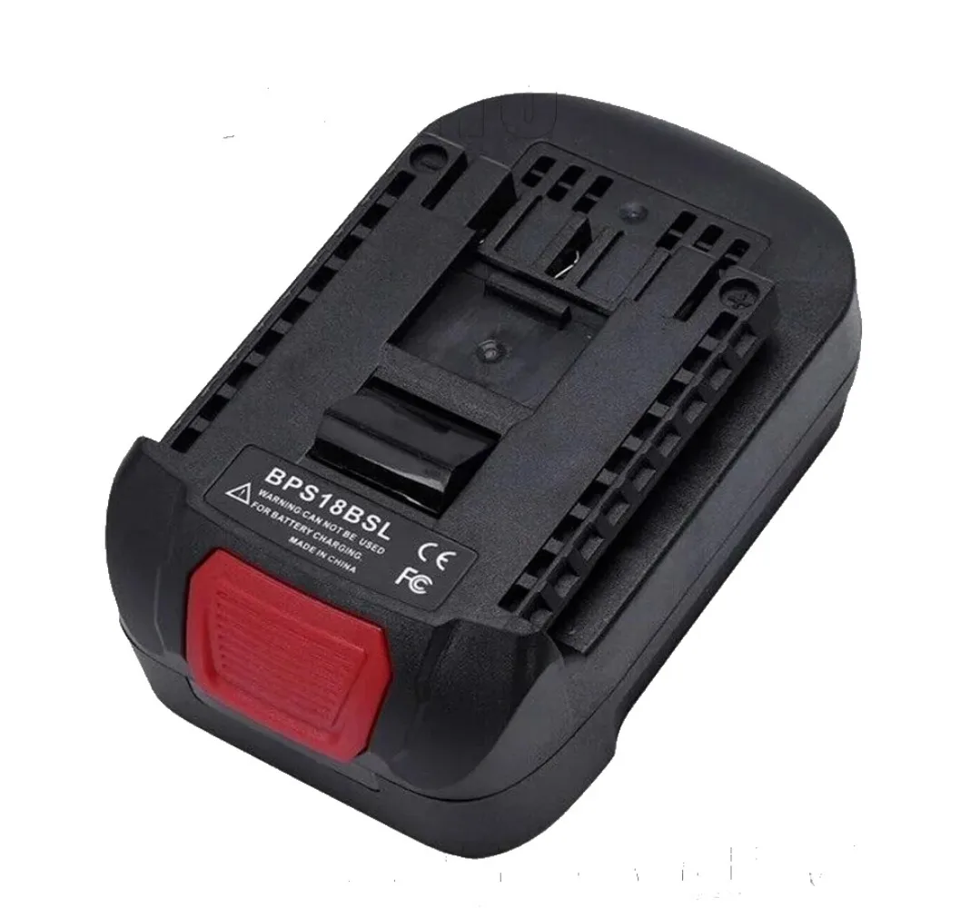 Adaptador de Bateria para Bosch Série Bat Ferramenta Elétrica Li-ion Bateria Converter para Bosch Black & Decker Stanley 18v