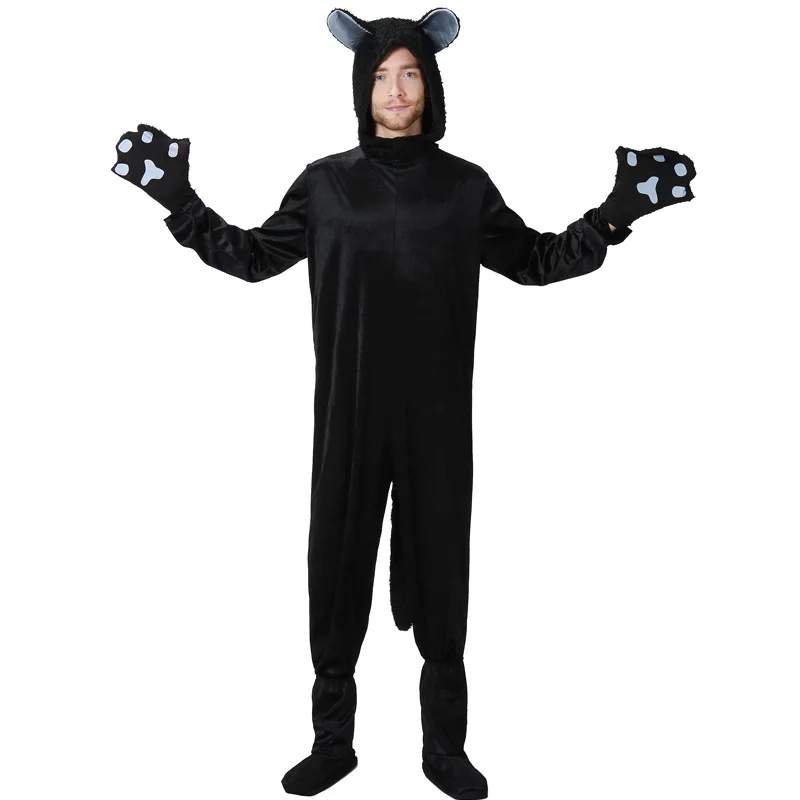 زي تنكري لحيوان النمر للأطفال ، بدلة أسود لطيفة ، جمبسوت ، ملابس أداء مسرحي ، كبار ، أطفال ، أولاد ، بنات ، بيجامة