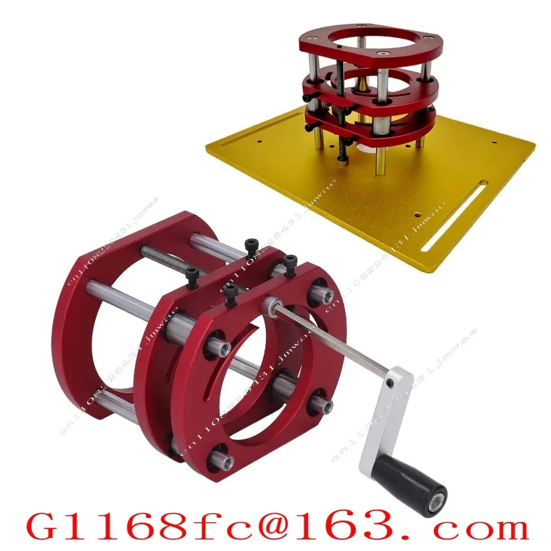 Woodworking Edge Banding Machine Multifunctional Lifting Base Lifting Table Slotting Chamfering Milling Table