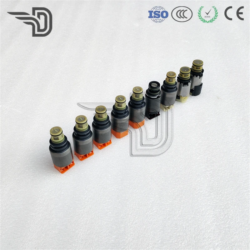 9HP48 948TE مجموعة الملف اللولبي لعلبة التروس الأوتوماتيكية (10 قطع) - لكرايسلر، أكورا، جيب، هوندا، لاندروفر، دودج