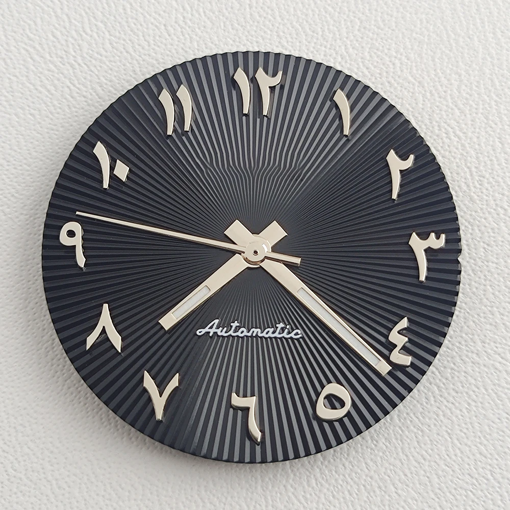 28.5mm NH35 dial Watch dial S dial Arabic numerals dial Suitable for NH35 nh36 movement watch accessories