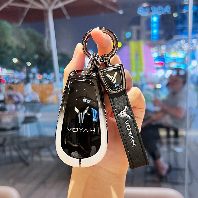 Zinc Alloy Key Fob Cover for VOYAH Dreamer/2025 FREE/Zhiyin/Chasing Light/FREE 318 - Luxury Metal Key Case