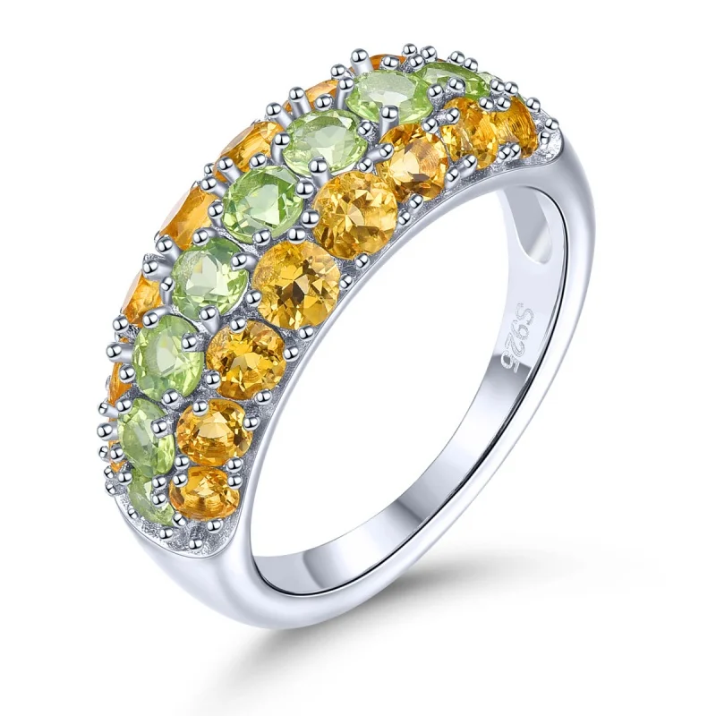 23-carats-silver-ring-925-original-natural-peridot-citrine-ring-colorful-gemstone-peridot-citrine-ring-for-lady-jewelry