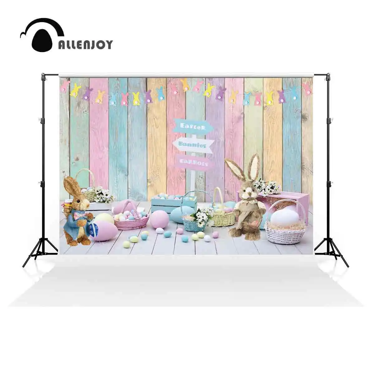 Allenjoy Spring Easter Photography Backdrop