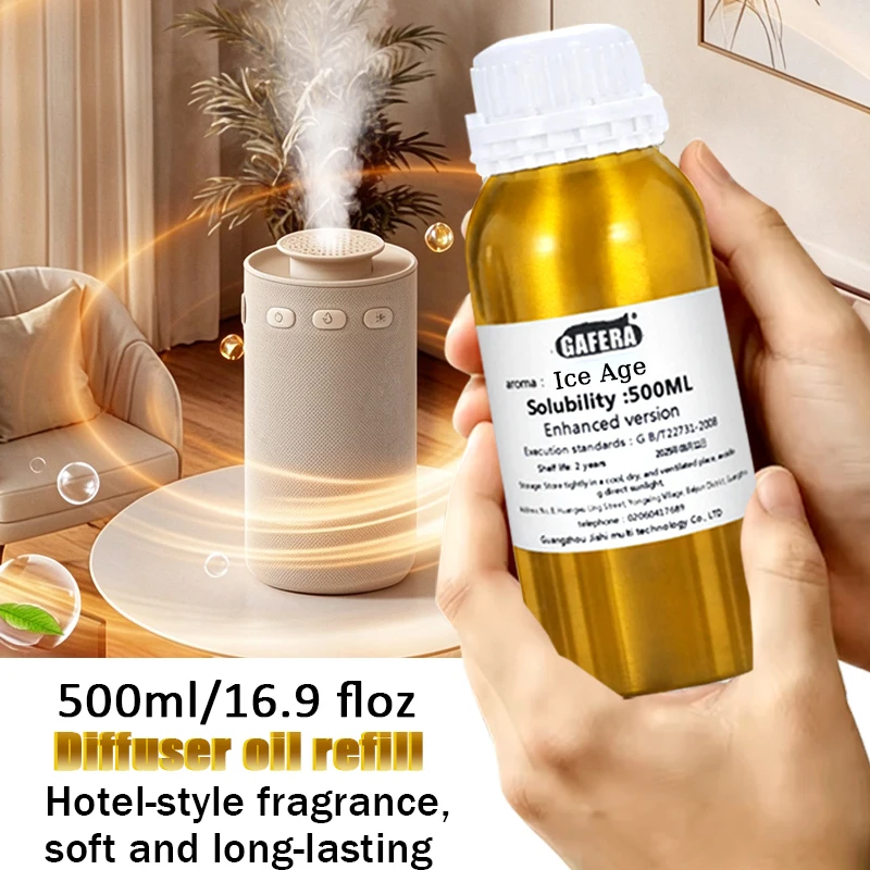 500 mL Essential Oil for Aromatherapy Diffusers, Hotel Fragrance Oil, Suitable for Home Air Freshening and Aromatherapy Diffuser