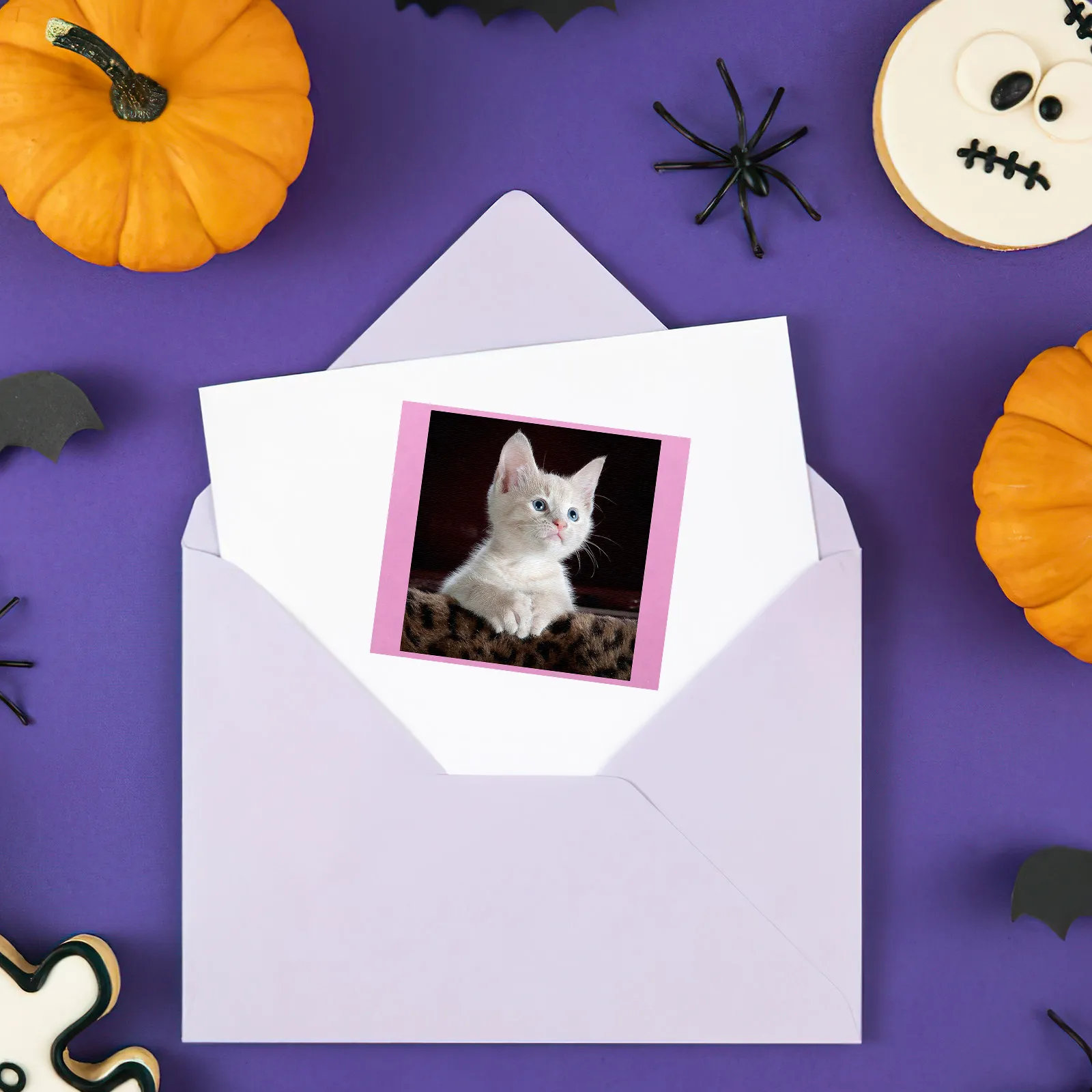 

4 Rolls Thermal Labels Sticker Paper Roll for Mini Thermal Printers Self Adhesive Easy Stick Not Peel Off Multi Purpose Express