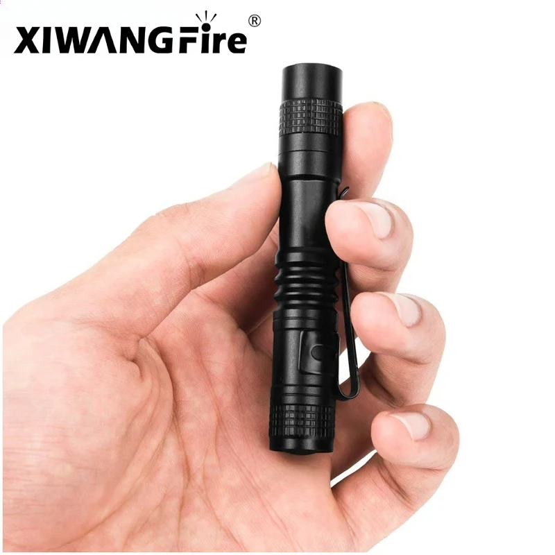 

Mini Portable LED Flashlight Pocket Ultra Bright High Lumens Handheld Pen Light linterna led Torch for Camping Outdoor Emergency