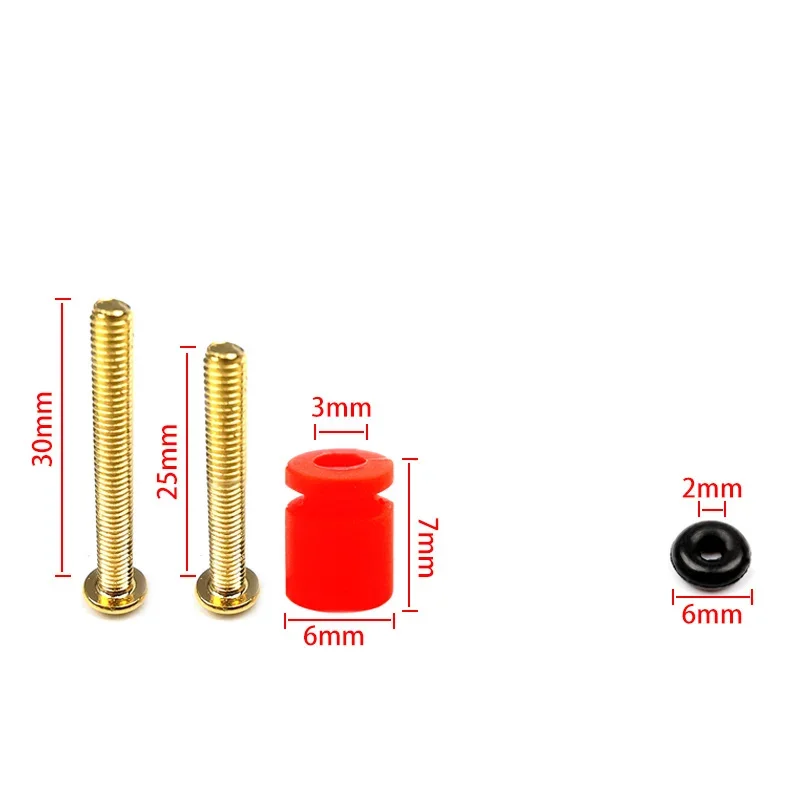 Universal FPV Stack Screw Pack ( Titanium Screws / Damping Column / Damping Ring / M3 Nut ) for T-Motor DIATONE HAKRC FC Stacks