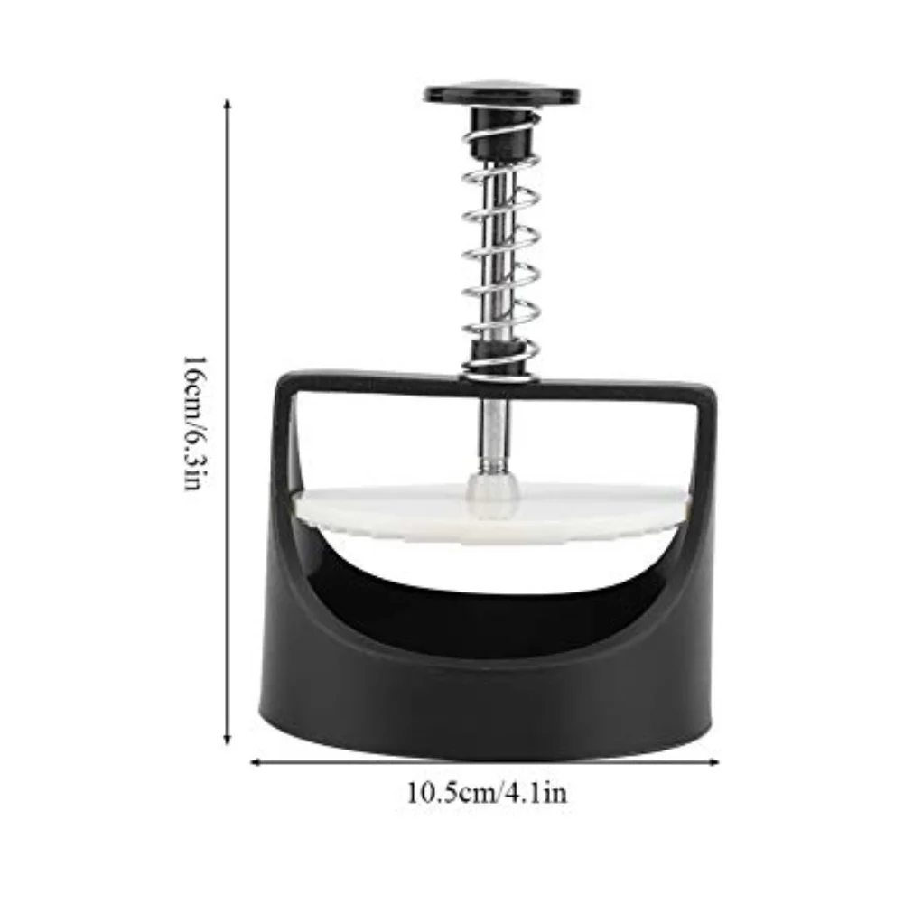 الفولاذ المقاوم للصدأ همبرغر الصحافة 17x11x11 سنتيمتر البلاستيك جهد برغر تشكيل توفير الوقت قطع غيار أدوات لطها المطبخ