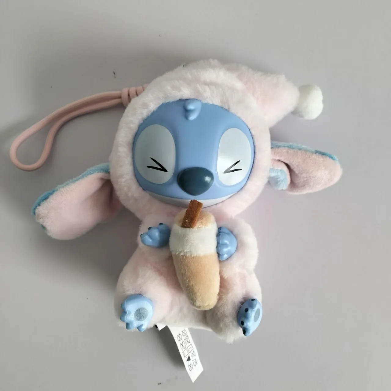 Disney New Stitch Eat Some Thing Before Sleep Series Vinyl Blind Box Bag Pendant Boneka Plush Lucu Mystery Box Mainan Hadiah Kejutan