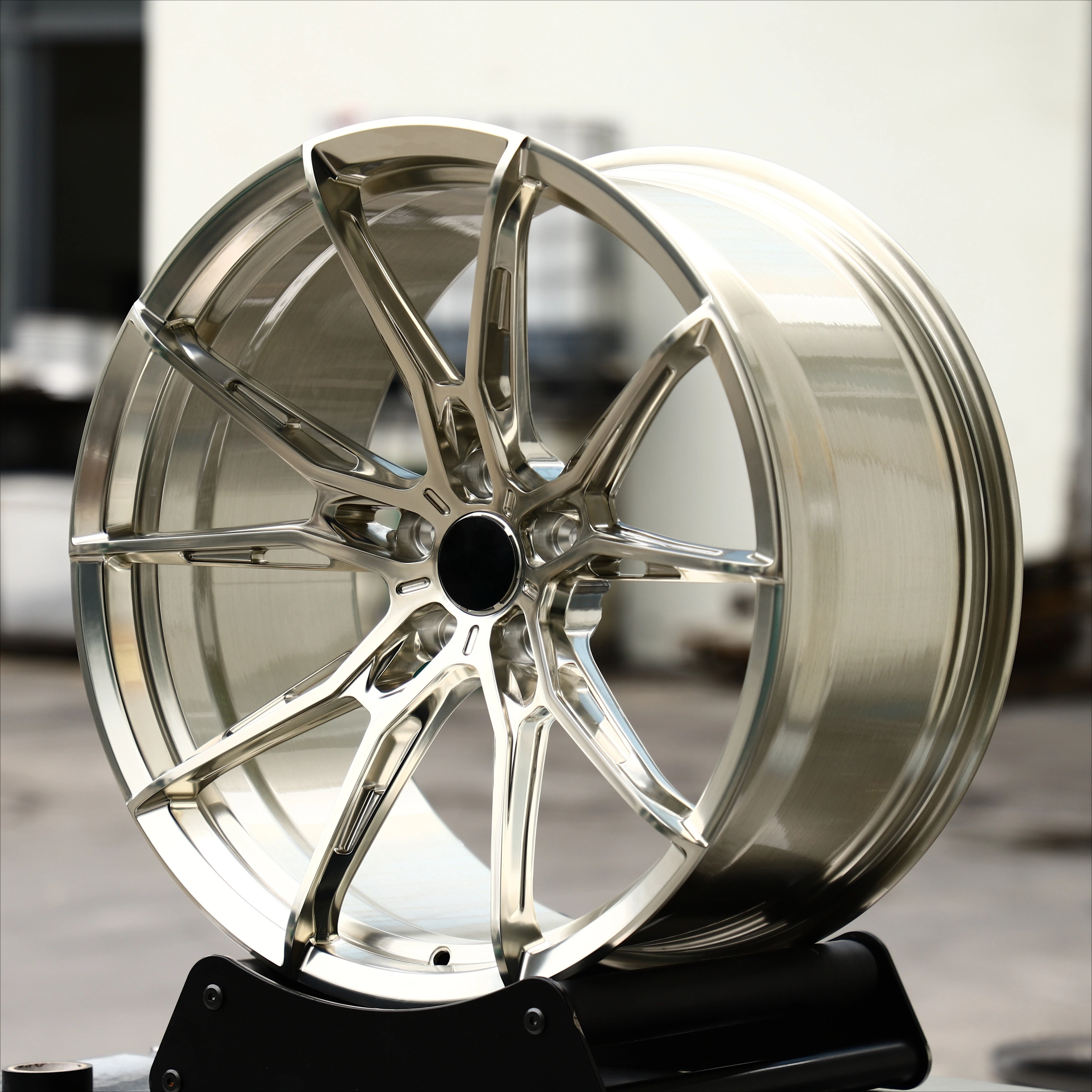 Concave Forged Wheels Rims Wheels 5x4.5 Super RS Style Polished 19 20 21 22 Inch Fit For F430 Panamera Wheel Tycan Macan