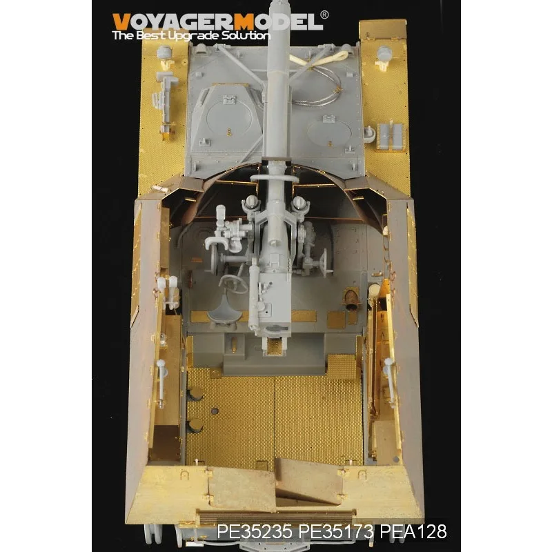 Voyager Model PEA128 1/35 Scale WWII German Sd.Kfz. 164 Nashorn Armour Plate (For DRAGON Kit)