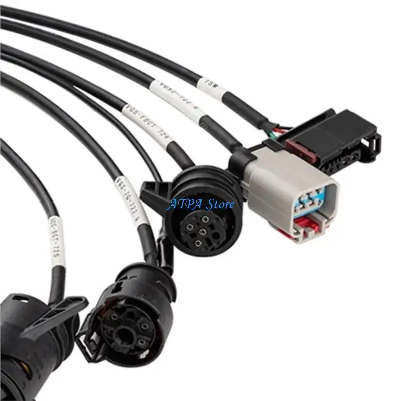 U13C Easy installs Transmission Cable Set Plugs Play Designs Gear Shifts Cable Assembly Suitable for Automotive VGS2-722.8