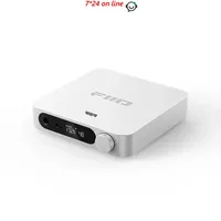 FiiO K11 R2R DAC and Headphone Amplifier for Home Audio or PC, 6.35mm and Balanced 4.4mm, RCA, Coaxial, Optical, 384kHz/24Bit
