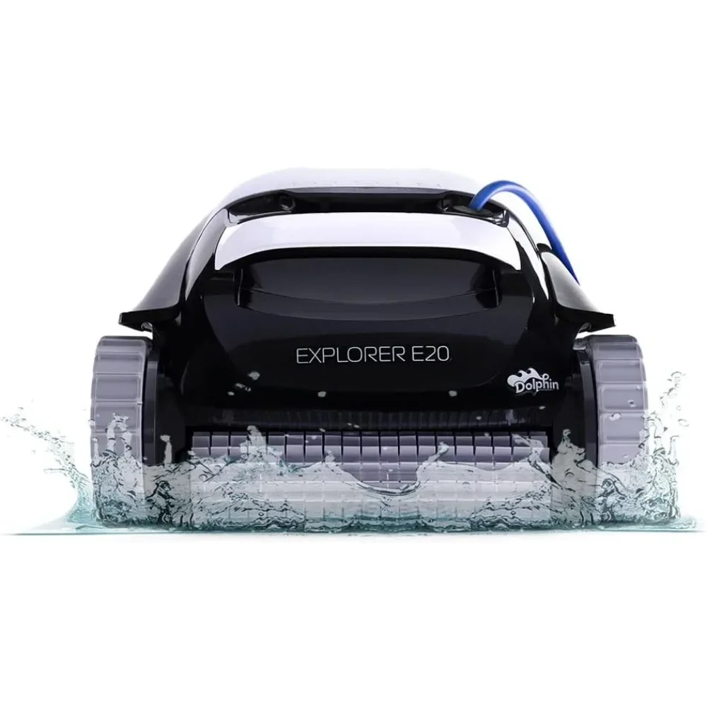 

Automatic Robotic Pool Vacuum Cleaner Wall Climbing Active Scrubber Brush Ideal for In-Ground Pool up to 33 FT in Length