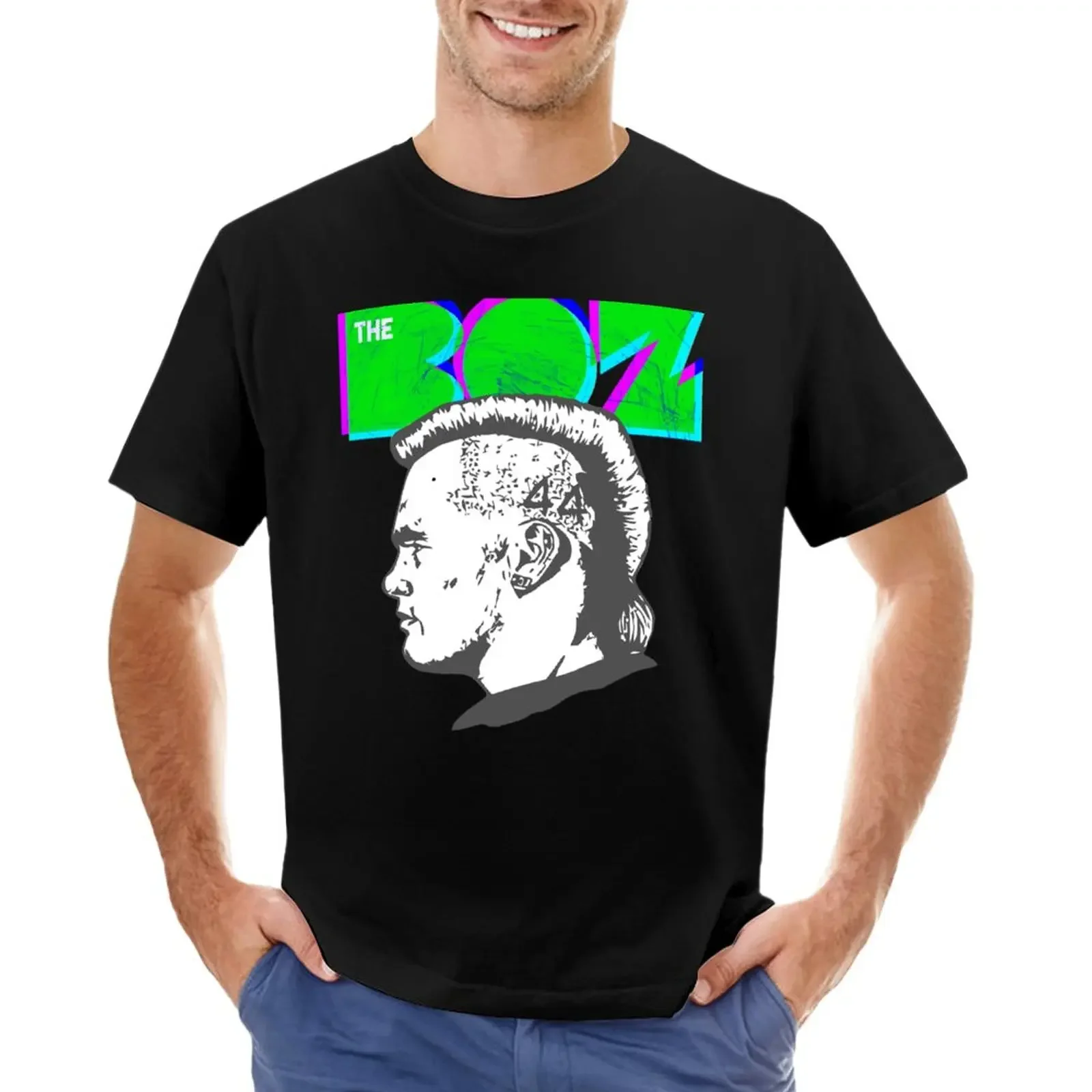 Brian Bosworth The BOZ T-Shirt tops new edition Short sleeve tee men