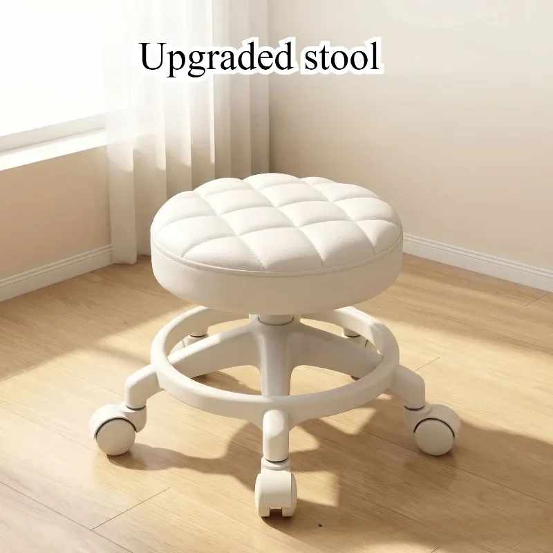 Wanxiang Wheel Small Stool Pulley Low Stool Home Early Childhood Education Chair Shoe Changing Stool Beautiful Sewing Stool