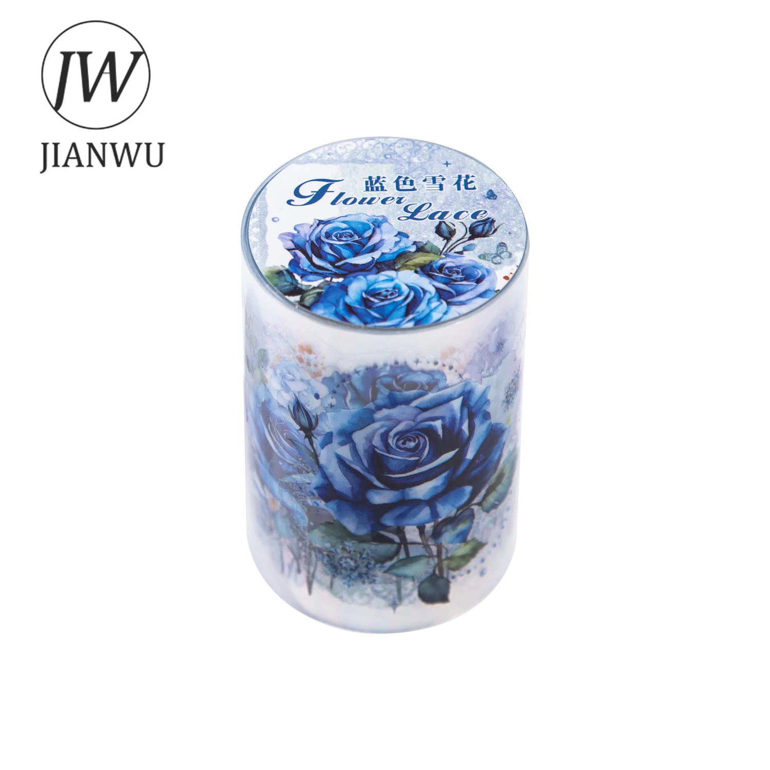 JIANWU 60mm*200cm Flower Dream Lace Series Vintage Plant Material Decor PET Tape Creative DIY Journal Collage Stationery