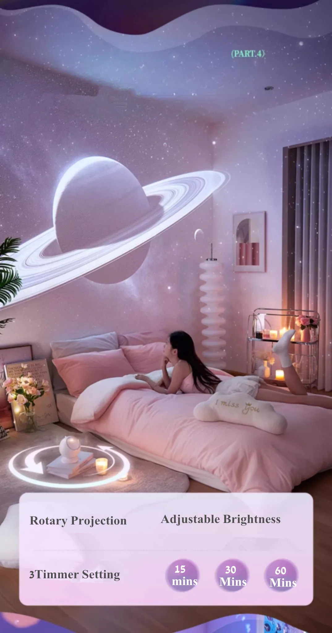 2025 Dynamic Meteor 12 in 1 Ultra Clear Galaxy Projector Lamp Rotary Planetarium Projector Light with Music Player for Kids Gift