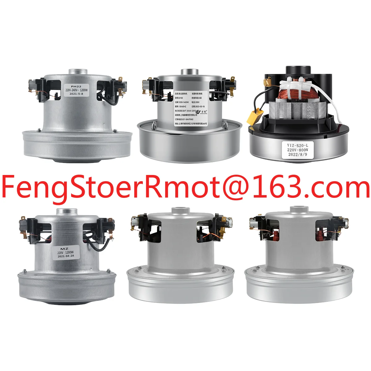 Vacuum motor 220-240V 1200-1800W is suitable for vacuum cleaner/dryer