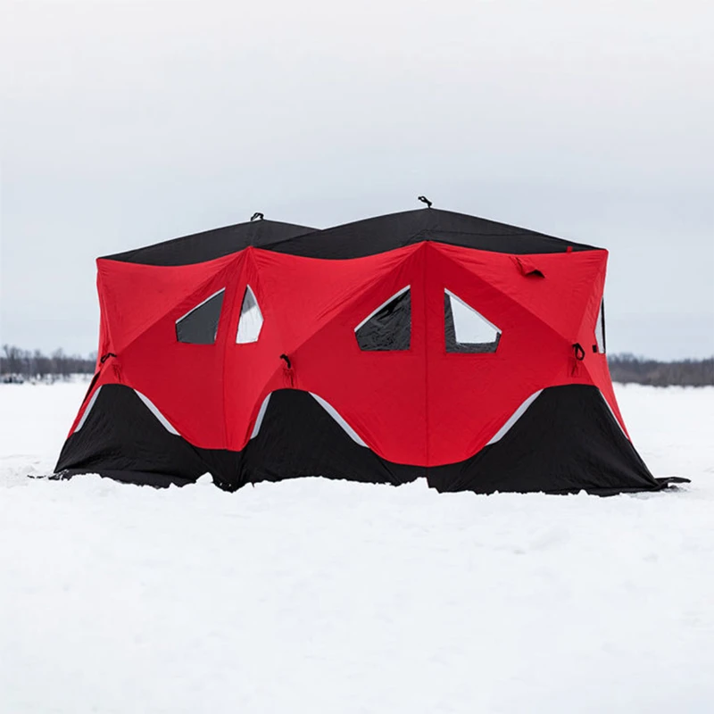 2022 factory direct selling 34 outdoor sauna Tents with cotton,and thickening easy to snow fishing ice Tents/