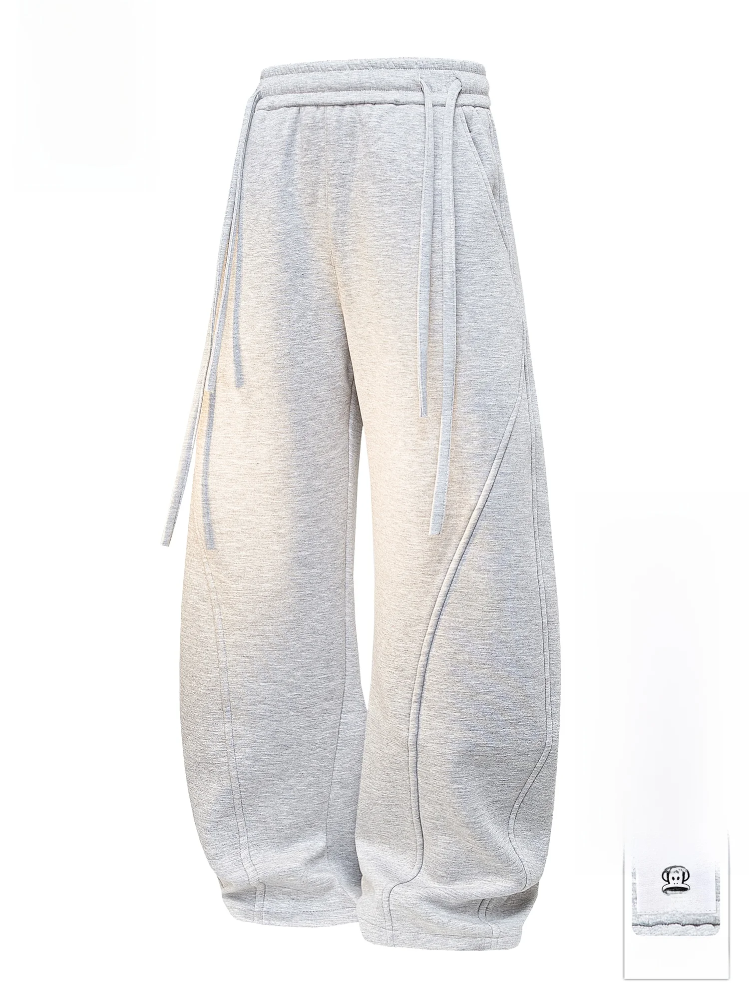 

Мужские трикотажные повседневные брюки PaulFrank с подкладкой из флиса, свободного кроя, прямые, зимние, удобные, теплые, дышащие, модные брюки